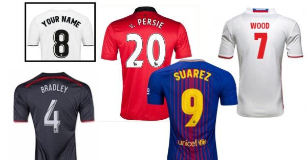 Football Shirt Printing Leicester